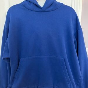 Men's Blue Hoodie Sweater